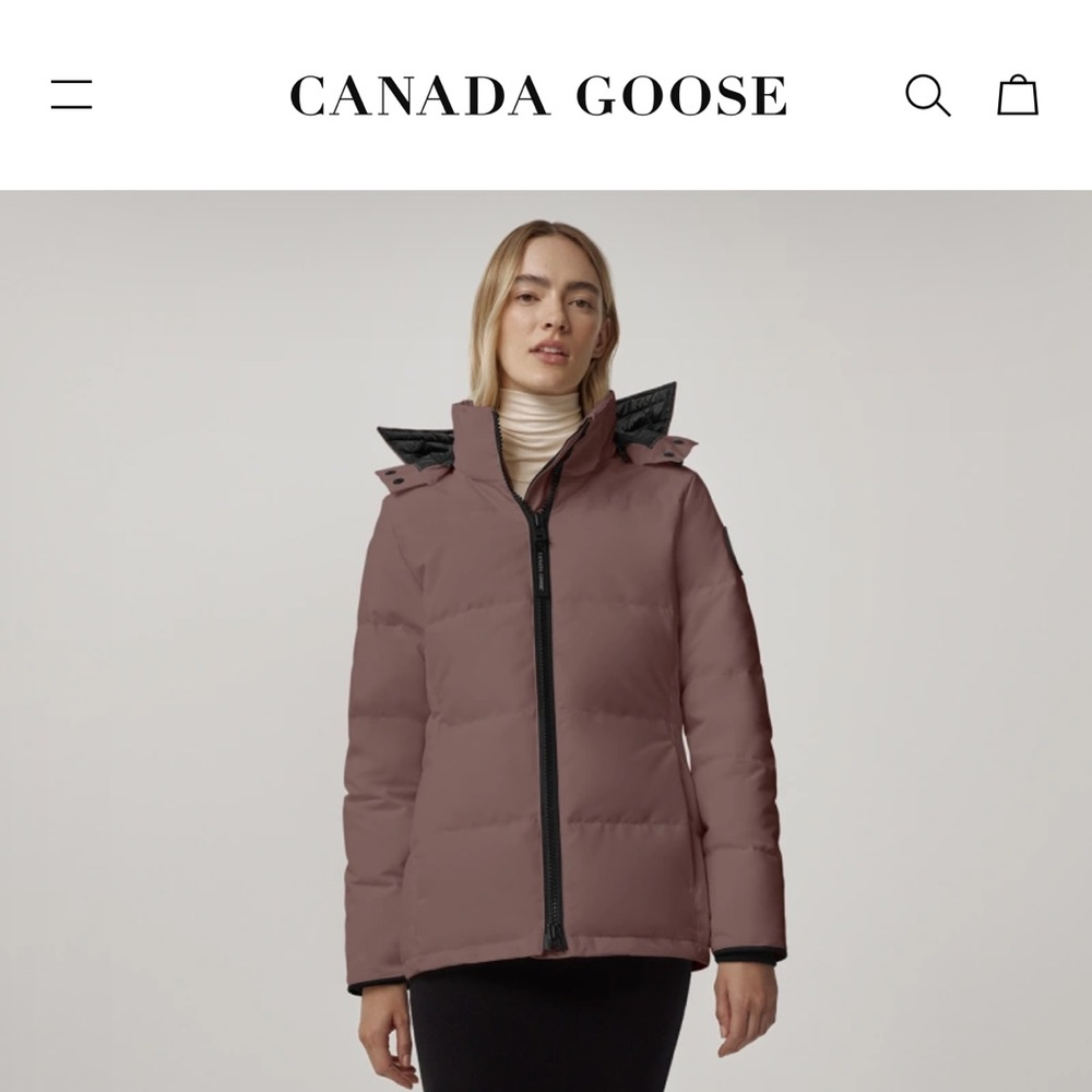 Canada Goose Chelsea Parker Black Label in Twilight Mauve, Women’s XL